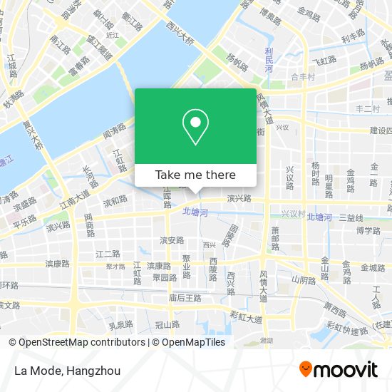 La Mode map