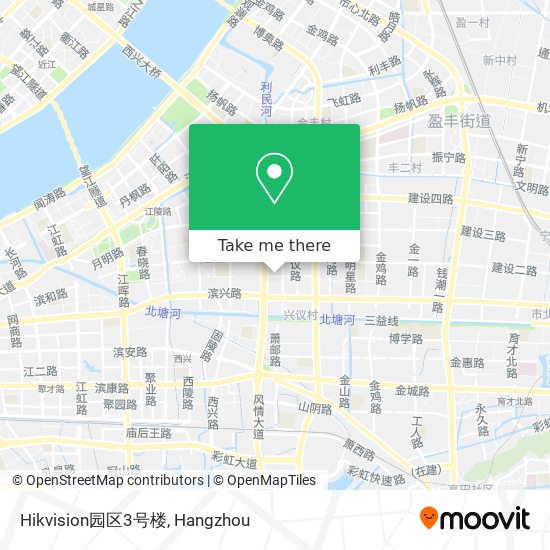 Hikvision园区3号楼 map