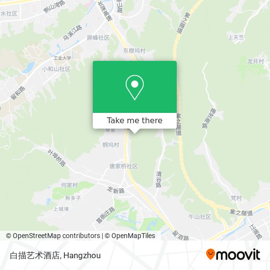 白描艺术酒店 map