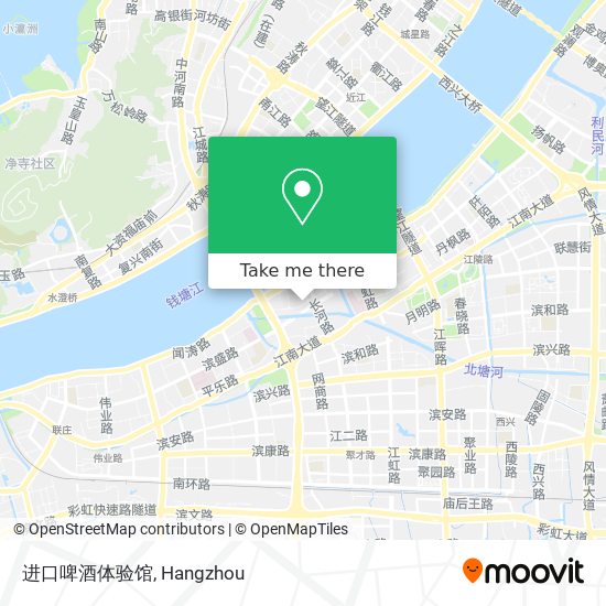 进口啤酒体验馆 map