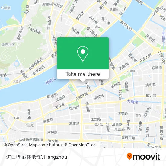 进口啤酒体验馆 map