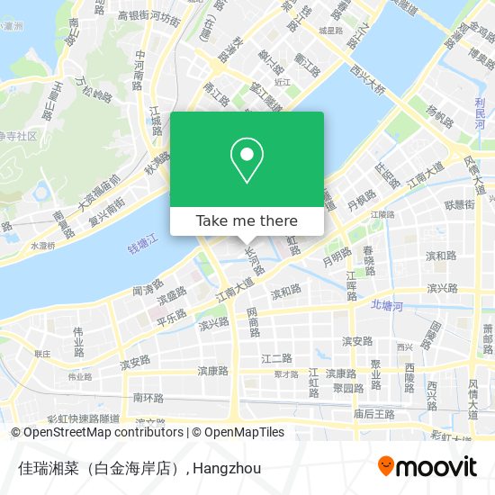 佳瑞湘菜（白金海岸店） map