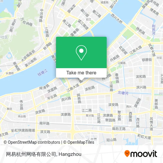 网易杭州网络有限公司 map