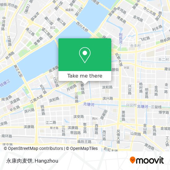 永康肉麦饼 map