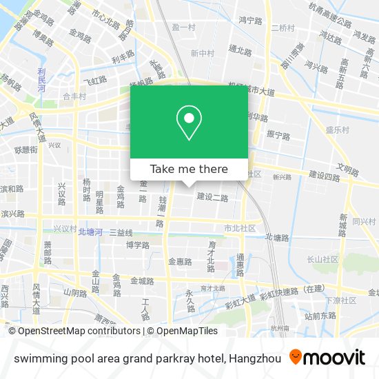 swimming pool area grand parkray hotel map