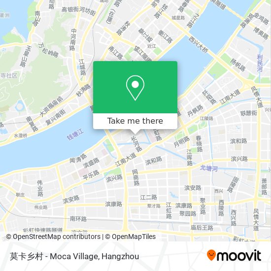 莫卡乡村 - Moca Village map