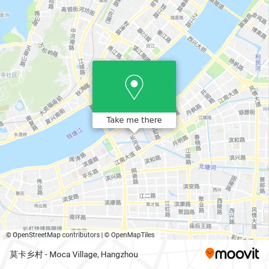 莫卡乡村 - Moca Village map