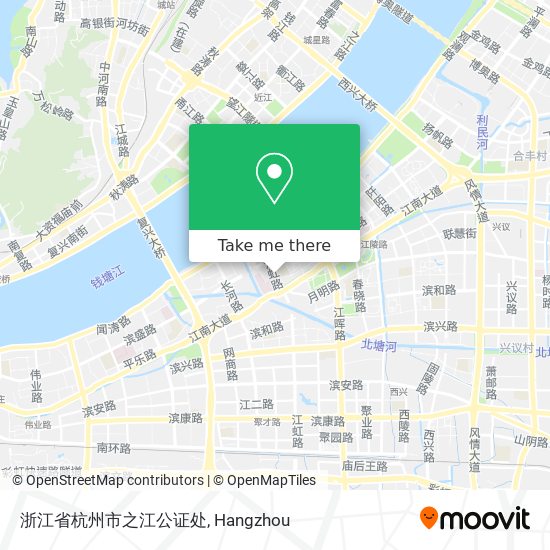 浙江省杭州市之江公证处 map