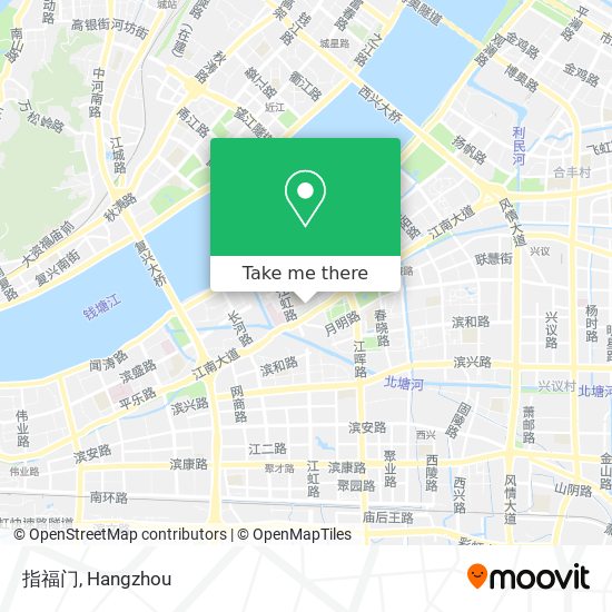 指福门 map