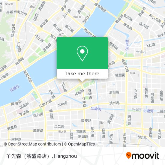 羊先森（濱盛路店） map