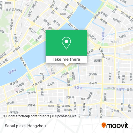 Seoul plaza map