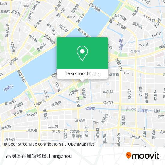 品廚粵香風尚餐廳 map