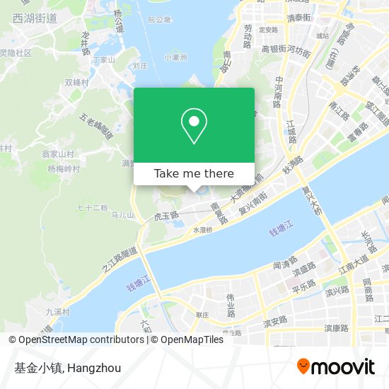 基金小镇 map