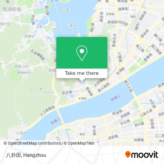 八卦田 map