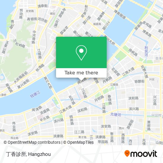 丁香診所 map