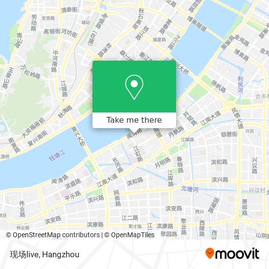 现场live map