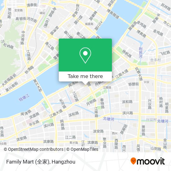 Family Mart (全家) map