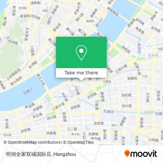 明洞全家双城国际店 map