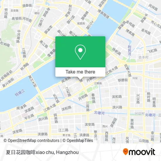 夏日花园咖啡xiao chu map