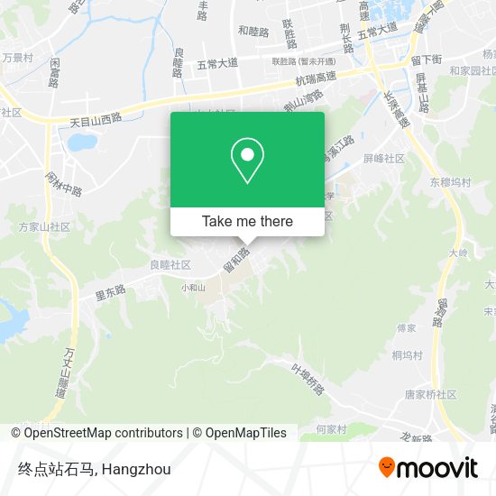 终点站石马 map