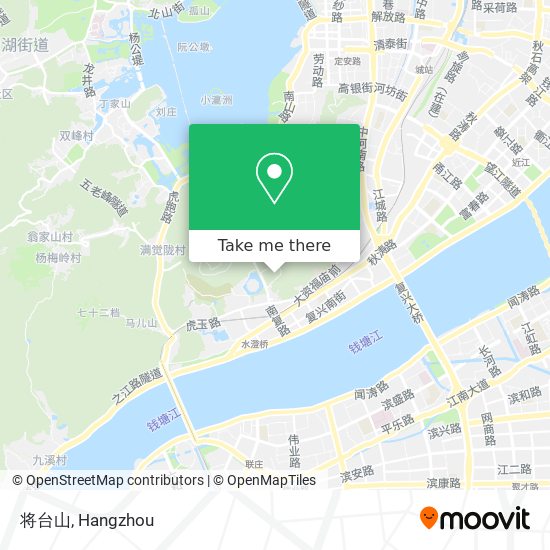 将台山 map