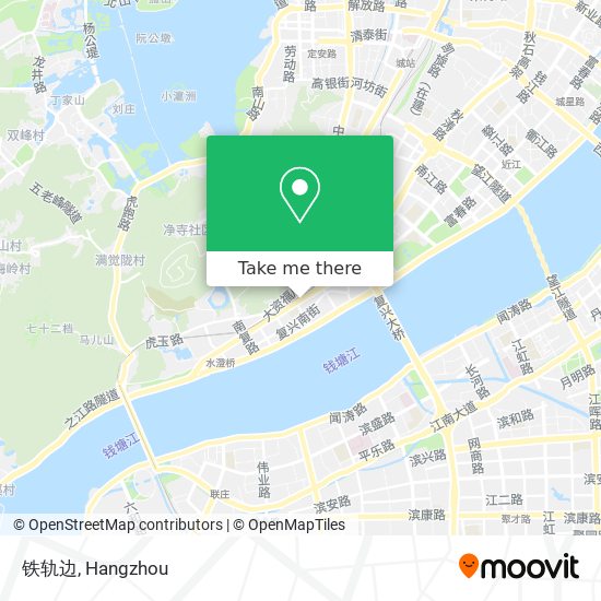 铁轨边 map