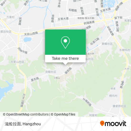 滋烩拉面 map