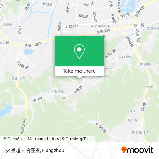 火星超人的寝室 map