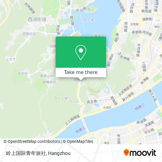 岭上国际青年旅社 map