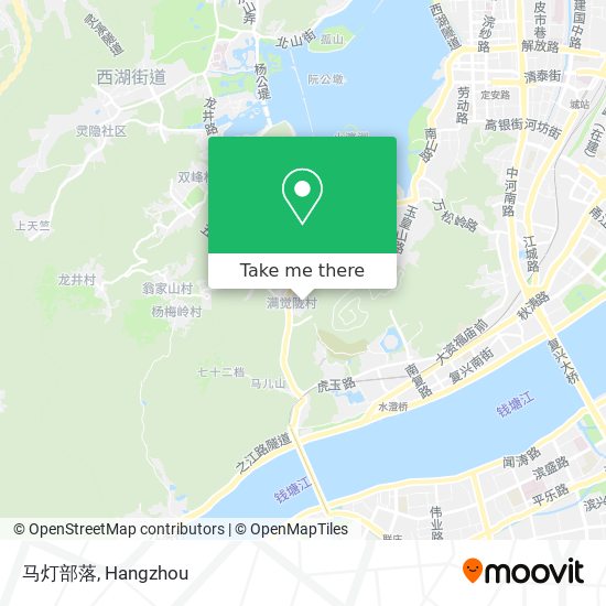 马灯部落 map