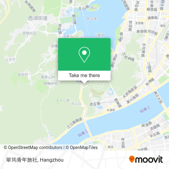 翠筠青年旅社 map