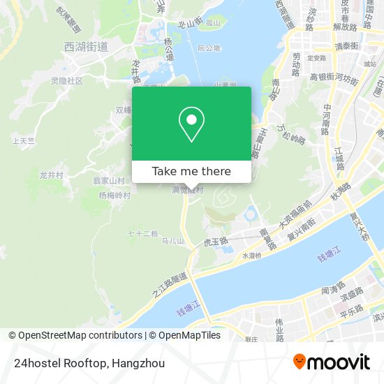 24hostel Rooftop map