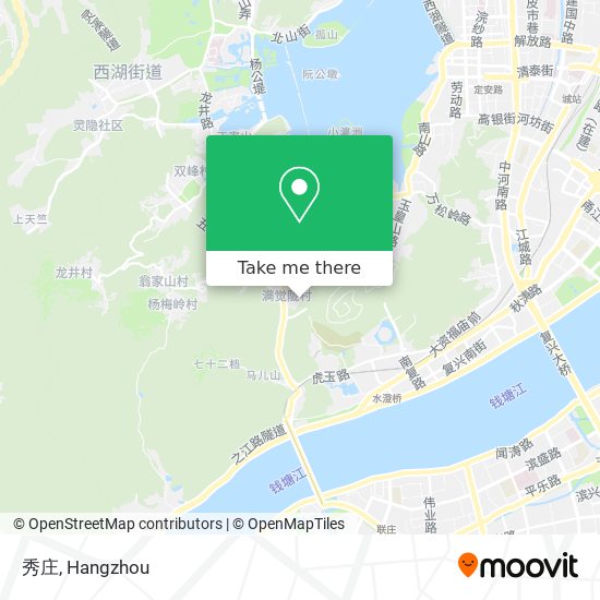 秀庄 map