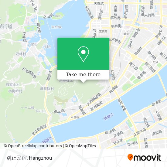 别止民宿 map