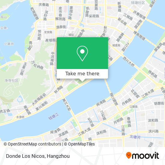 Donde Los Nicos map