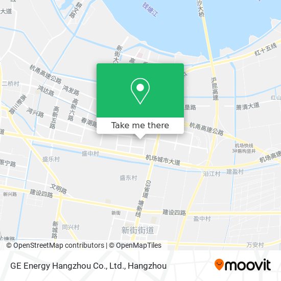 GE Energy Hangzhou Co., Ltd. map