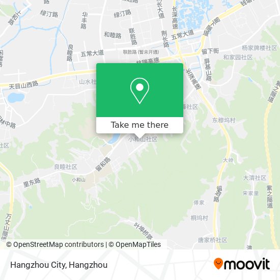 Hangzhou City map