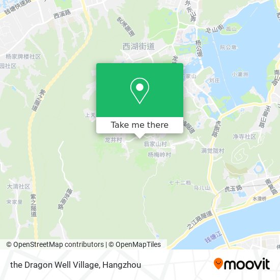 the Dragon Well Village map
