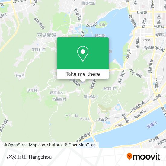 花家山庄 map