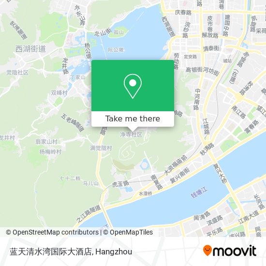 蓝天清水湾国际大酒店 map
