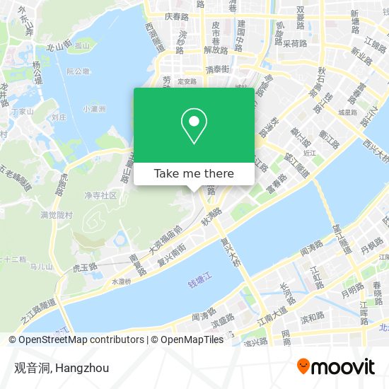 观音洞 map