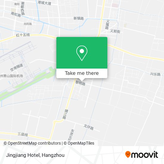 Jingjiang Hotel map