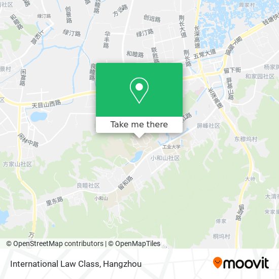 International Law Class map