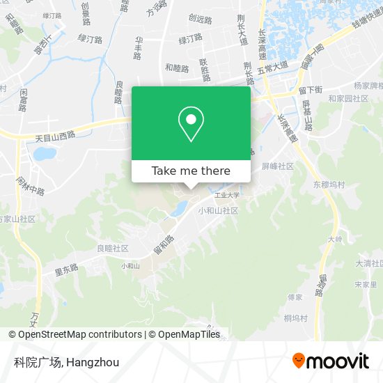 科院广场 map