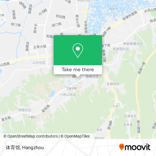 体育馆 map