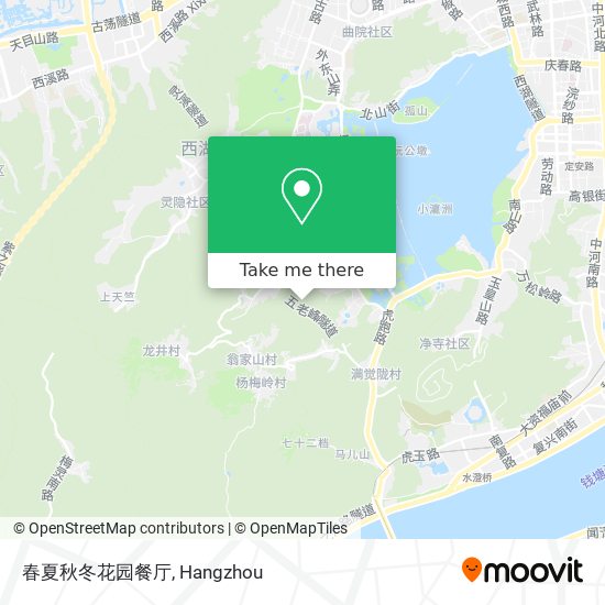 春夏秋冬花园餐厅 map