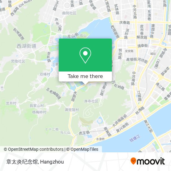 章太炎纪念馆 map