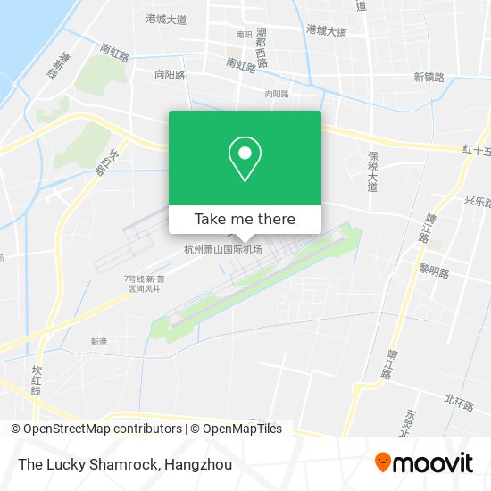 The Lucky Shamrock map