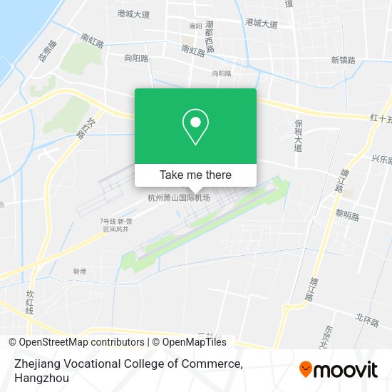 Zhejiang Vocational College of Commerce map