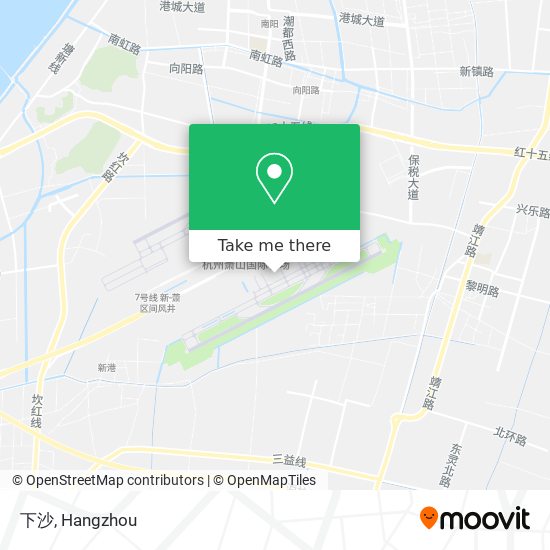 下沙 map